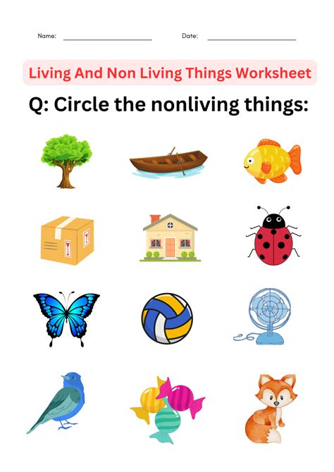 Science of Living Things Activities .